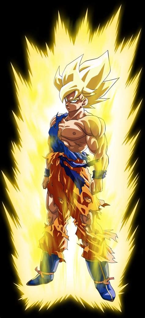 imágenes de goku super saiyan 1|goku turning into super saiyan.